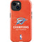 2025 NBA Champions Oklahoma City Thunder iPhone 15 Impact Case